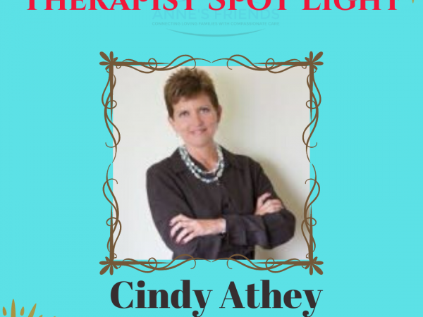 Spot Light Therapist – Cindy Athey